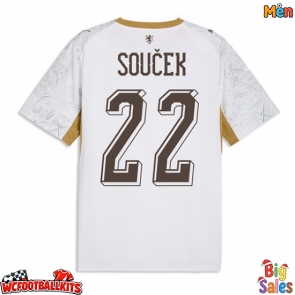 Czech Republic Tomas Soucek #22 Replica Away Stadium Shirt World Cup 2026 Short Sleeve